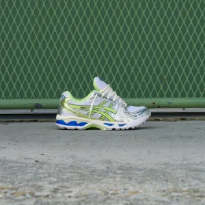 Mens Asics Gel-Kayano 14 (White/Lime Green) Asics sport performance shoes