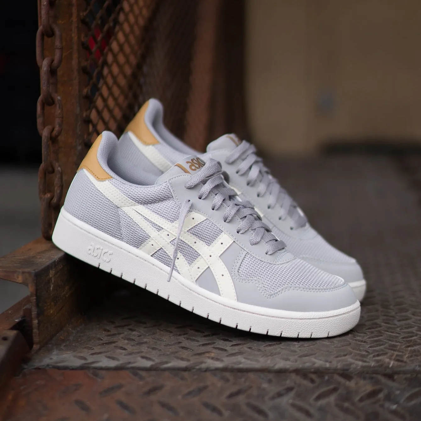 Mens Asics Japan S (Oyster Grey/Birch) Asics sport performance shoes