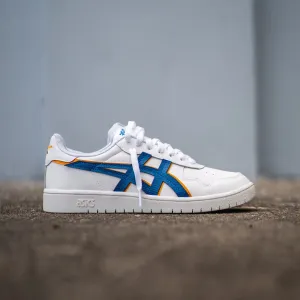 Mens Asics Japan S (White/Lake Drive/Citrus) Asics sport performance shoes