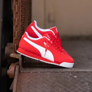 Mens Puma Roma 24 Reversed (For All Time Red/Puma White) Puma trendy footwear styles