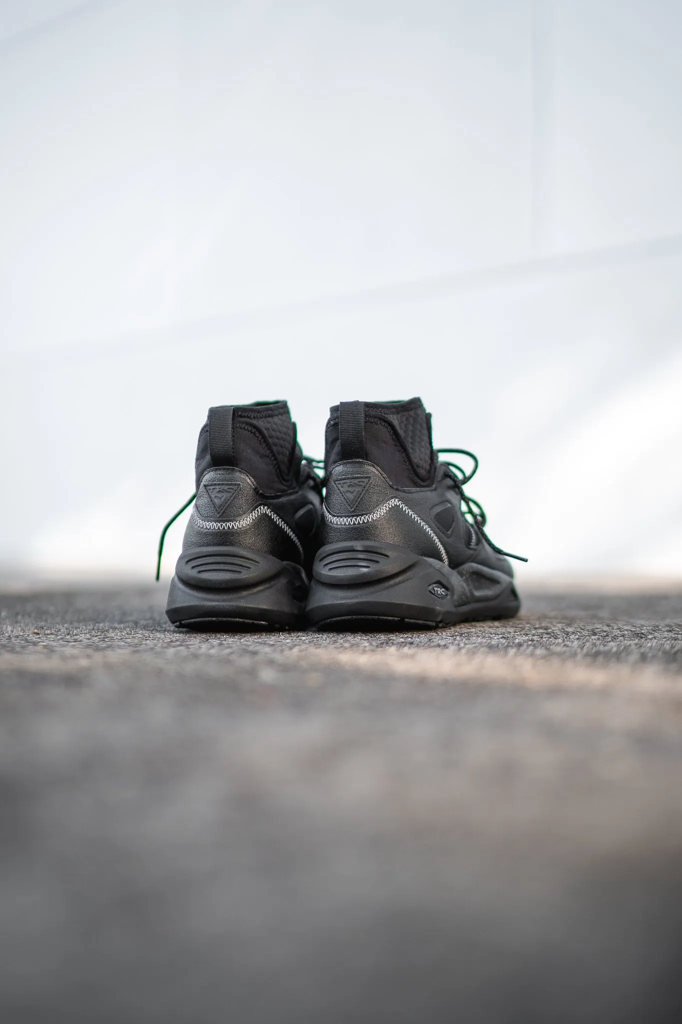Men's Puma TRC Blaze Mid WS (Puma Black/Castlerock) Puma athletic shoe visuals