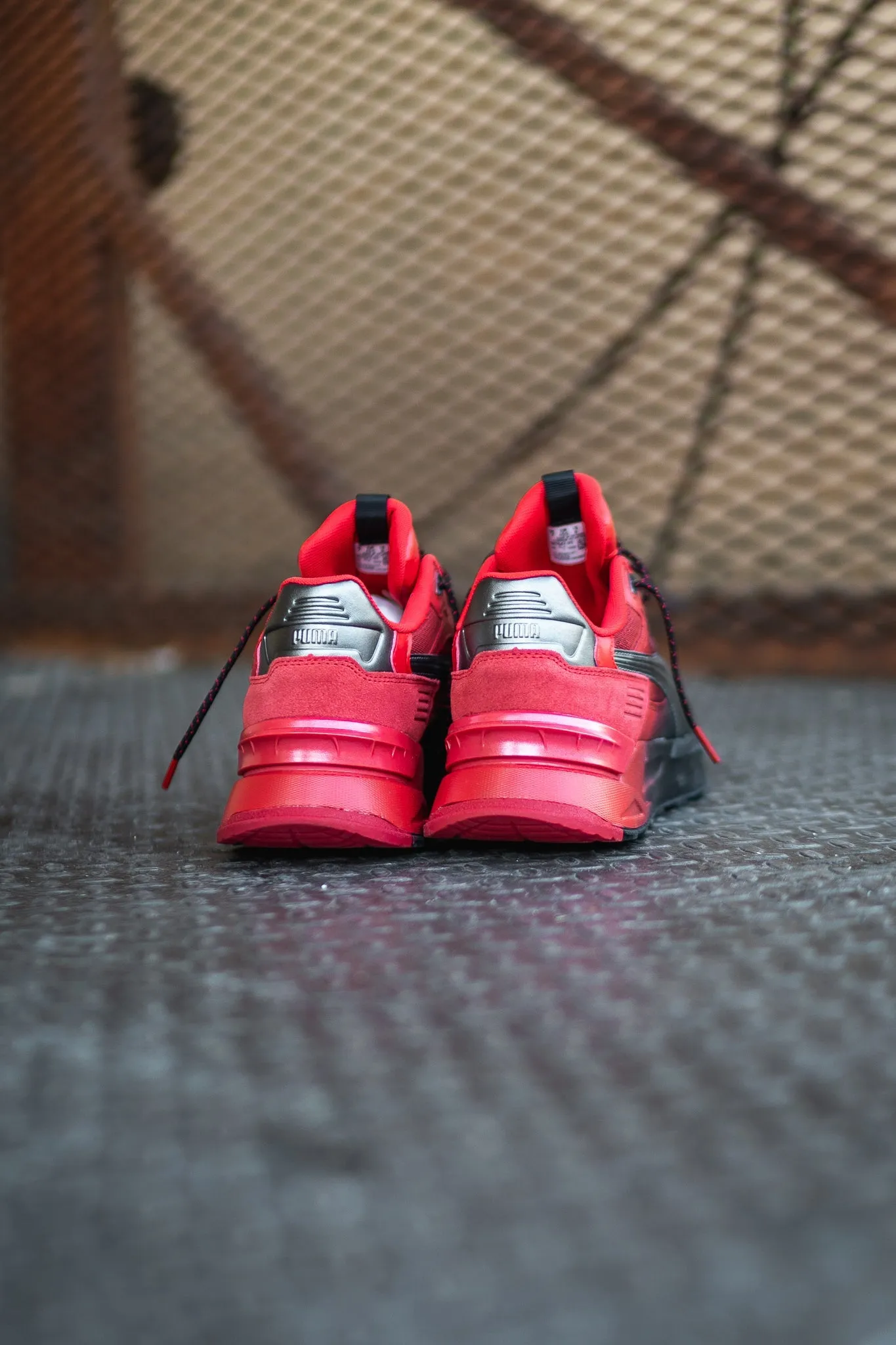 Men's Puma x Ferrari Mirage Sport (Black) Puma athletic shoe visuals