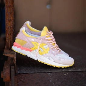 Mens Asics Gel-Lyte 5 Spring In Japan (Cream/Banana Cream) Asics sport performance shoes