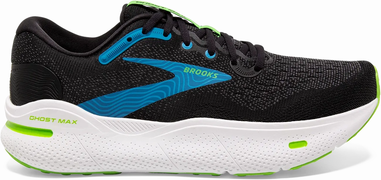 Mens Brooks Ghost Max  Maximum Cushioning & Stability Brooks versatile athletic shoe models