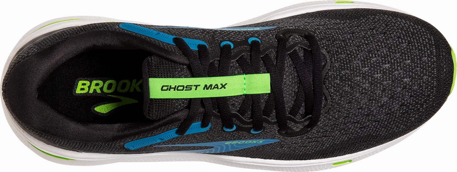 Mens Brooks Ghost Max  Maximum Cushioning & Stability Brooks versatile athletic shoe models