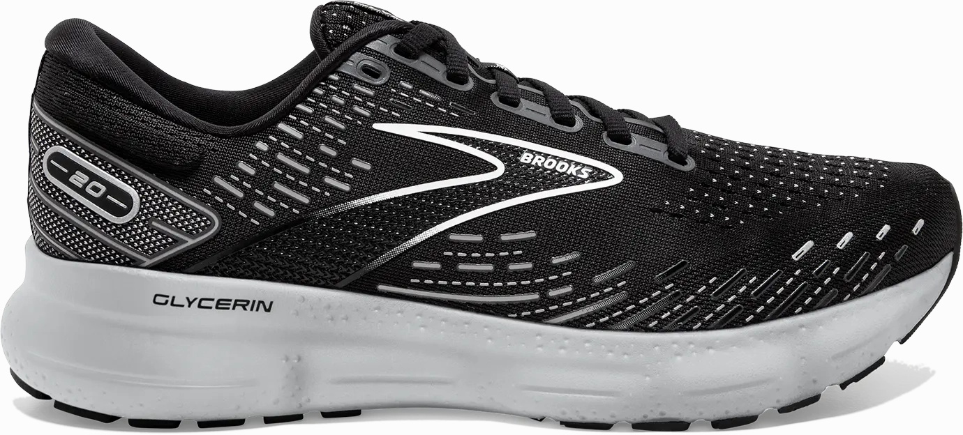 Mens Brooks Glycerin 20  Supreme Cushioning for an Effortless Run Brooks versatile athletic shoe models