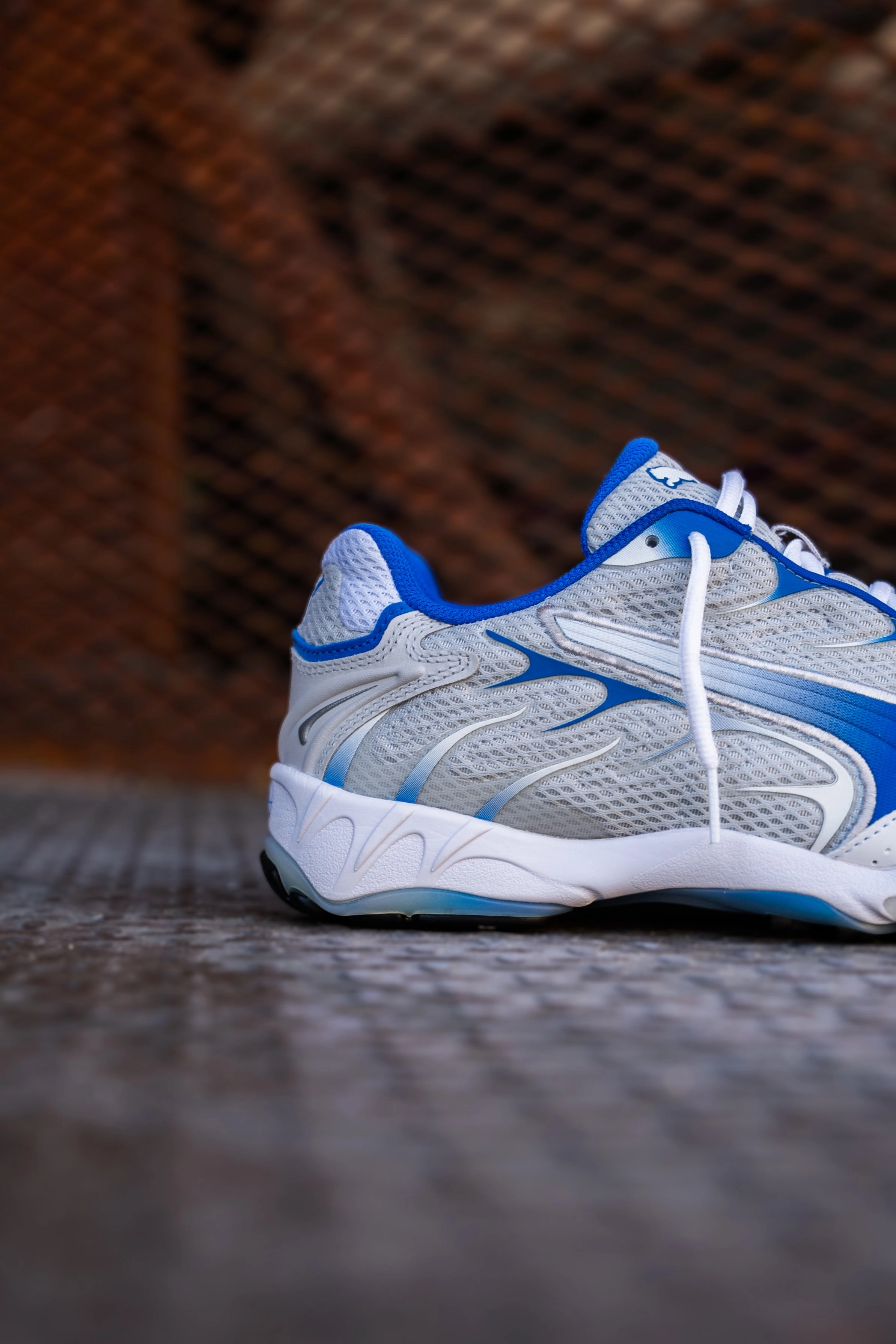 Mens Puma Inhale (Feather Grey/Team Roya) Puma athletic shoe visuals