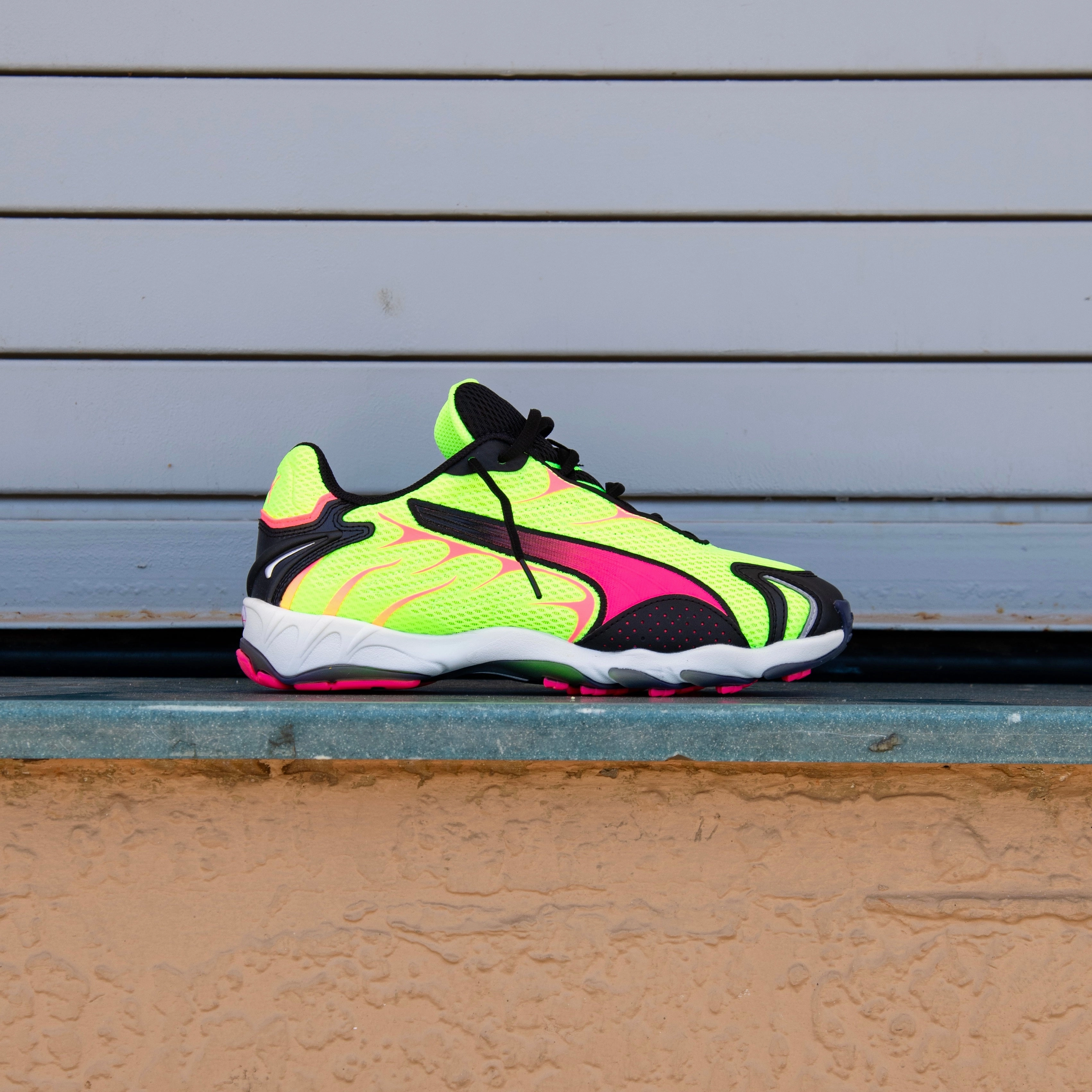 Mens Puma Inhale (Yellow Alert/Sun Struck) Puma trendy footwear styles