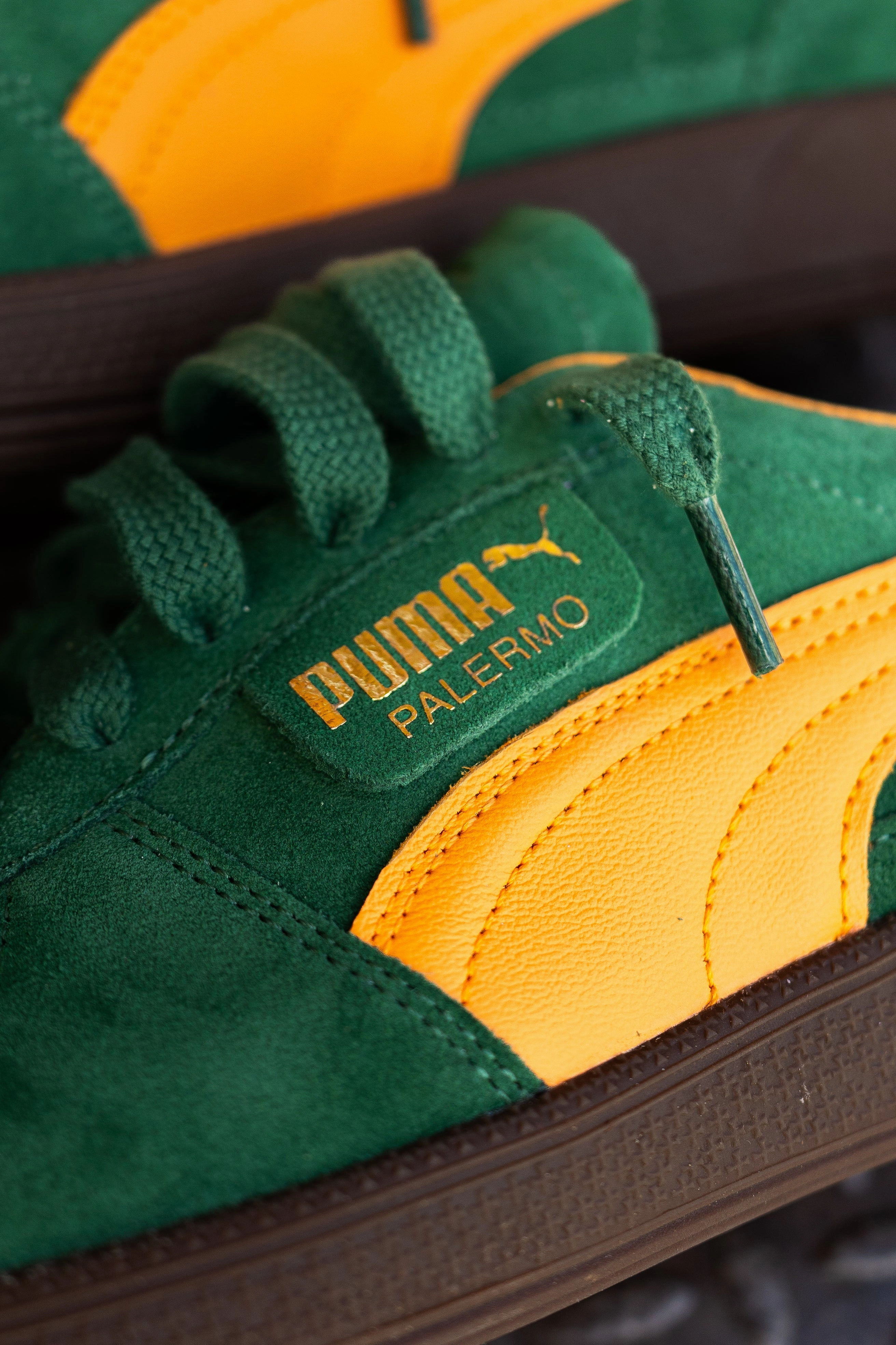 Mens Puma Palermo (Vine/Clementine) Puma athletic shoe visuals