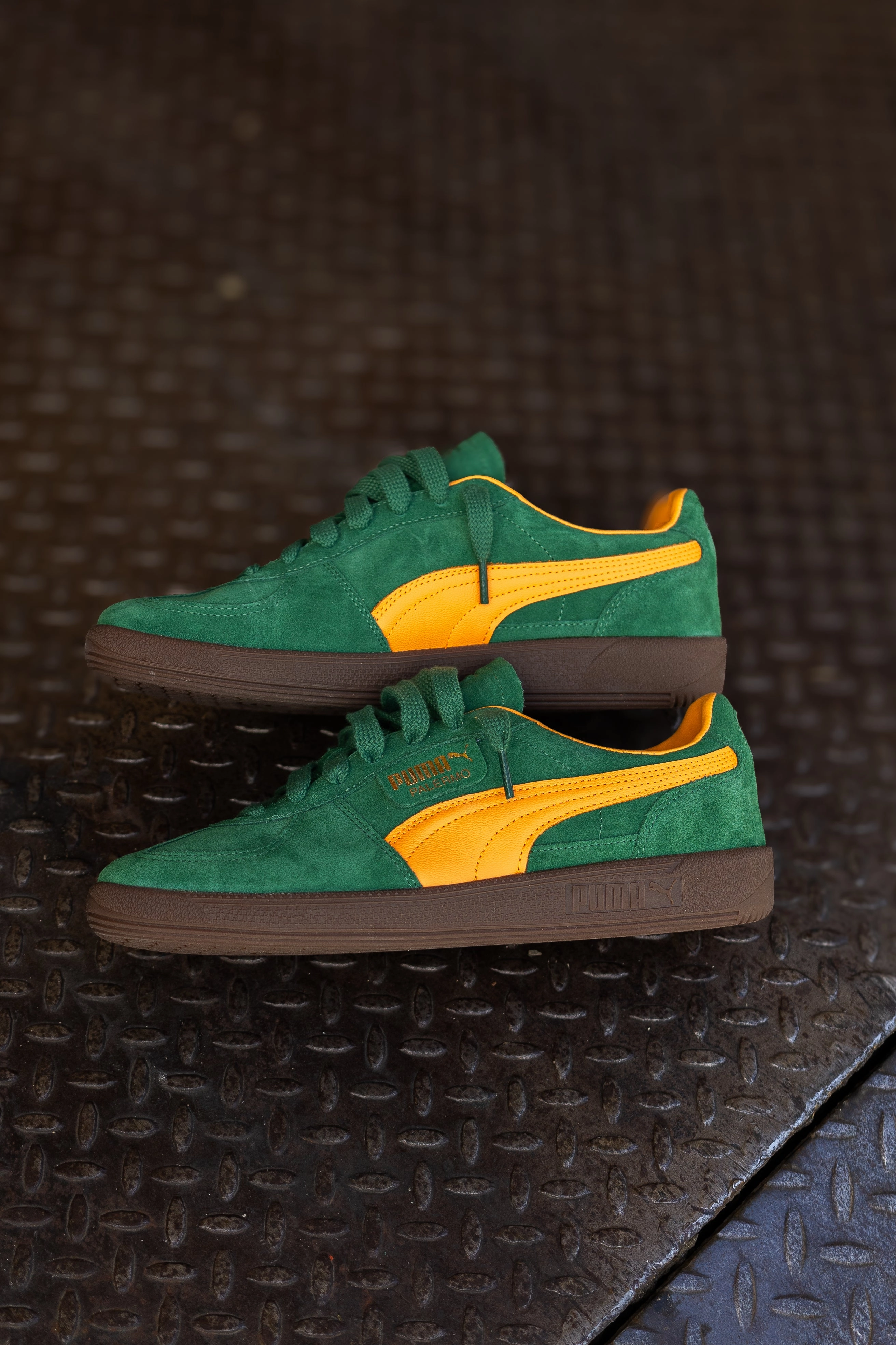 Mens Puma Palermo (Vine/Clementine) Puma athletic shoe visuals