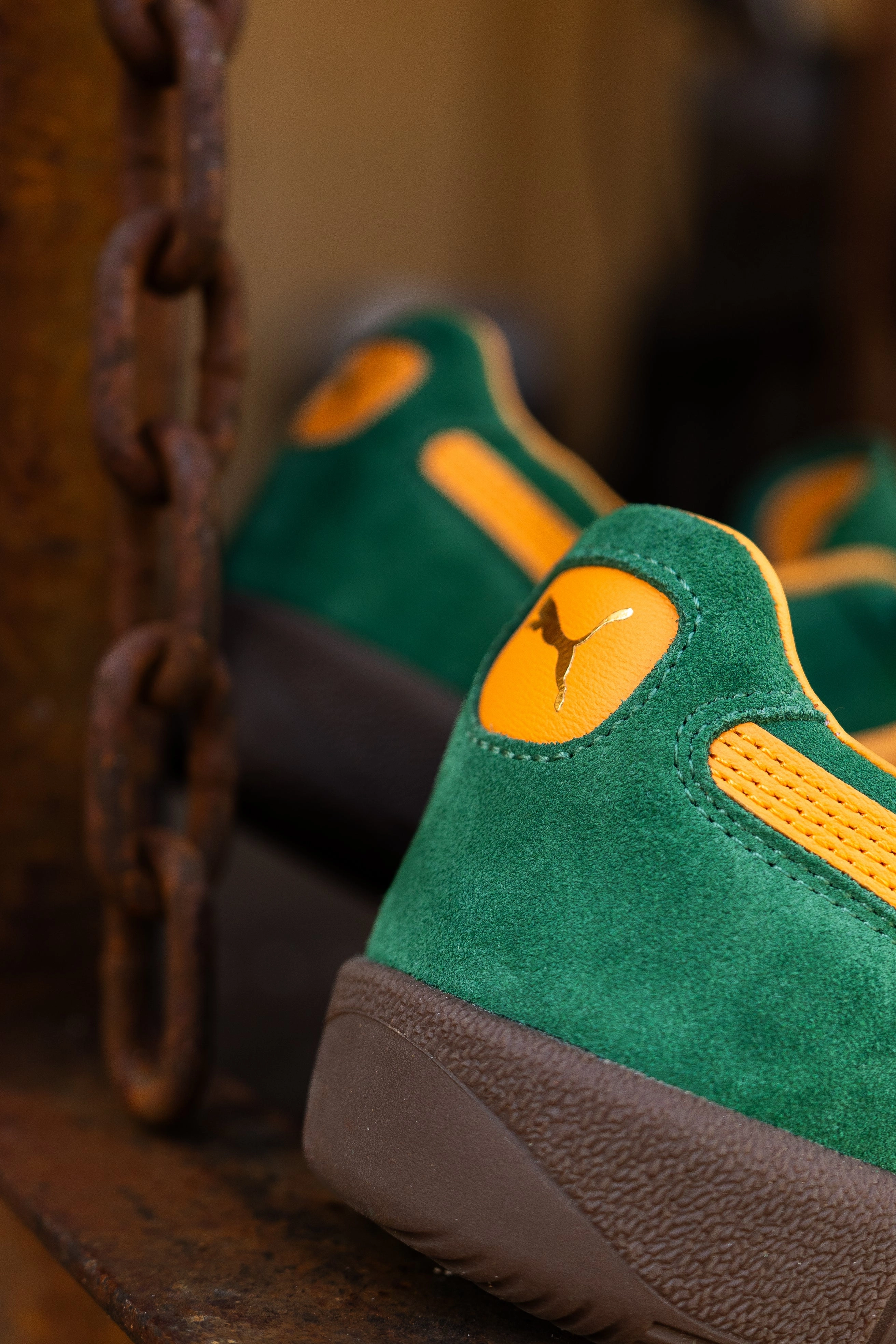 Mens Puma Palermo (Vine/Clementine) Puma athletic shoe visuals