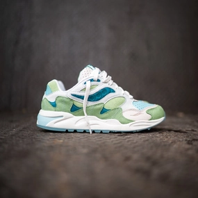 Mens Saucony Grid Shadow 2 (Green/Tan) Saucony all-day comfort athletic sneakers