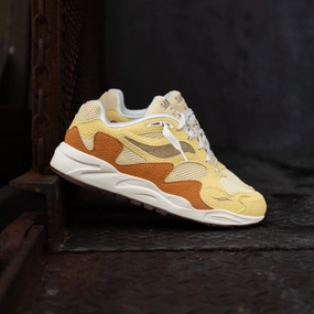 Mens Saucony Grid Shadow 2 (Mustard/Tan) Saucony all-day comfort athletic sneakers