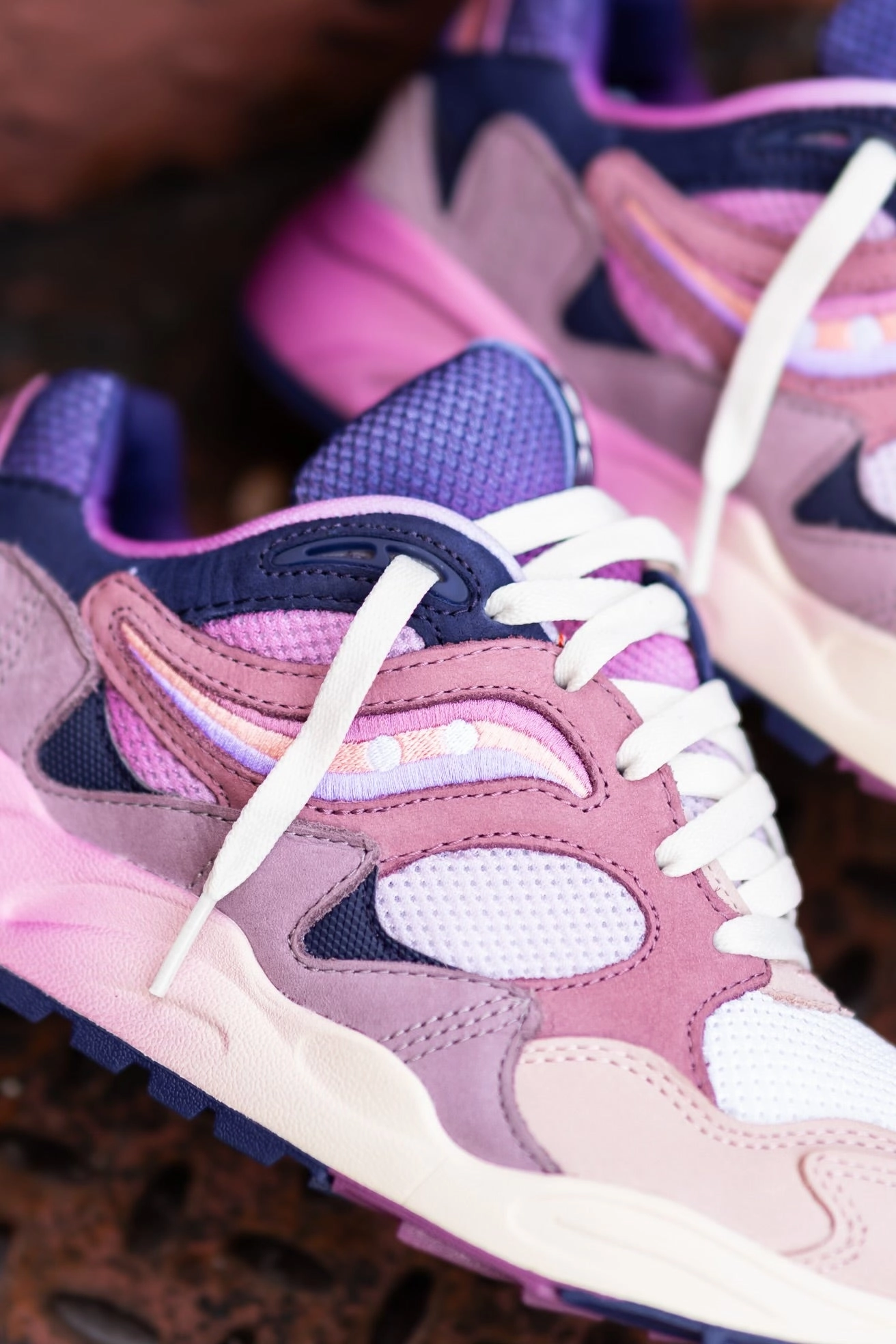 Mens Saucony Grid Shadow 2 Summer Solstice (Lilac/Blue) Saucony versatile athletic footwear