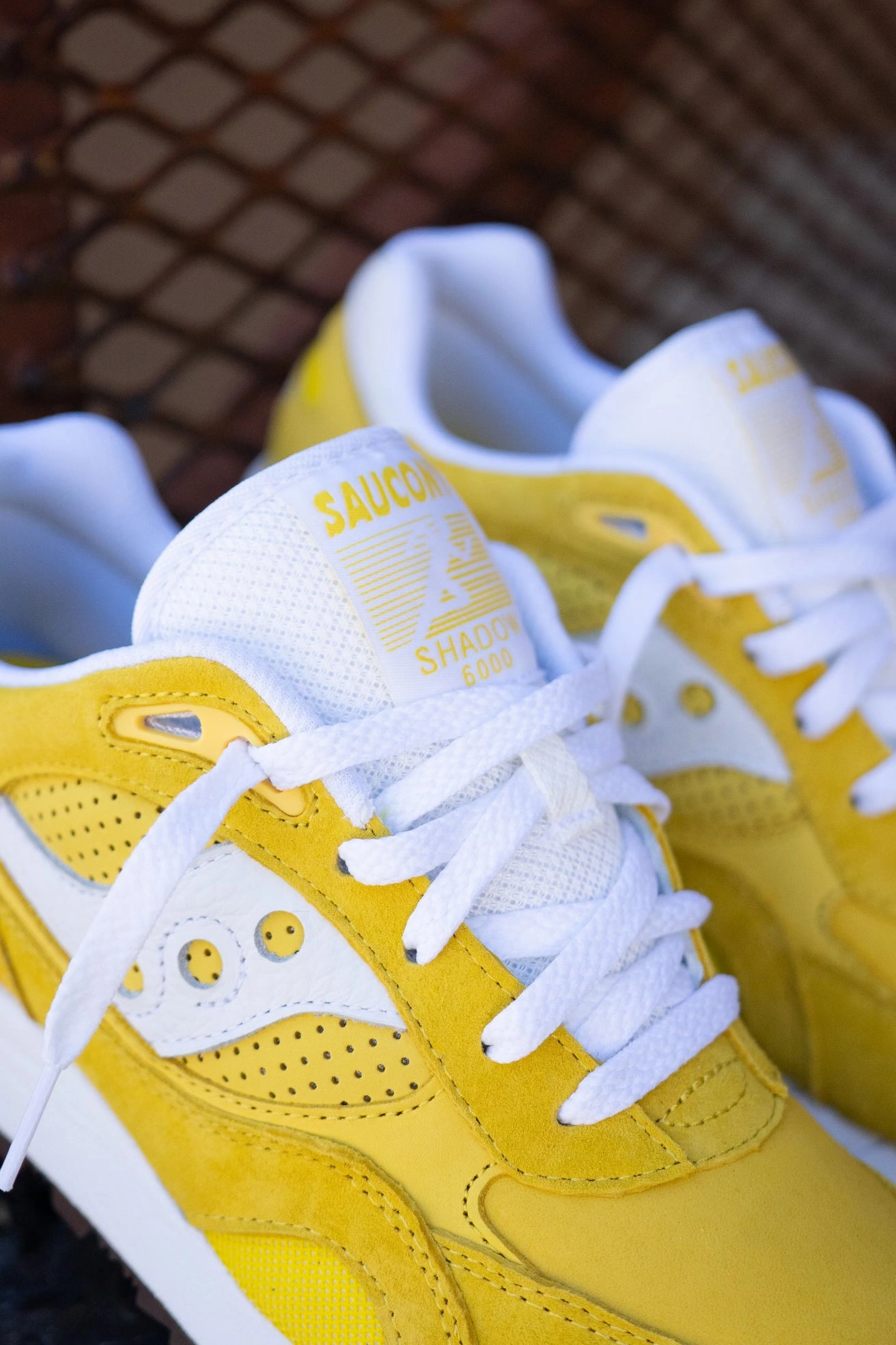 Mens Saucony Shadow 6000 Ivy Prep (Yellow/White)- S70802-2 Saucony versatile athletic footwear