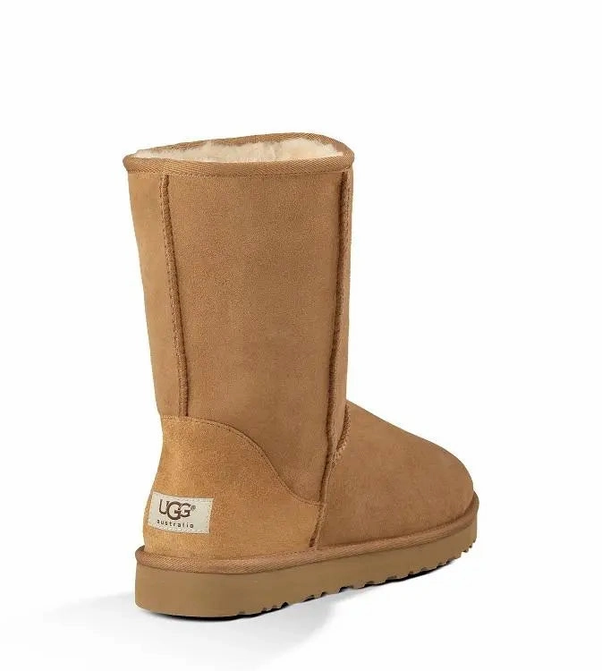 Mens UGG Classic Short II  Timeless Comfort & Signature Warmth Ugg cozy footwear visuals