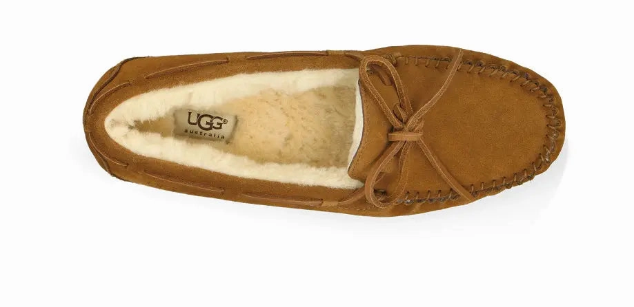 Mens UGG Olsen  Classic Suede Slipper with Cozy Sheepskin Lining Ugg cozy footwear visuals