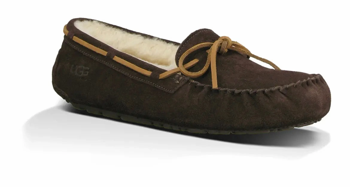 Mens UGG Olsen  Classic Suede Slipper with Cozy Sheepskin Lining Ugg cozy footwear visuals