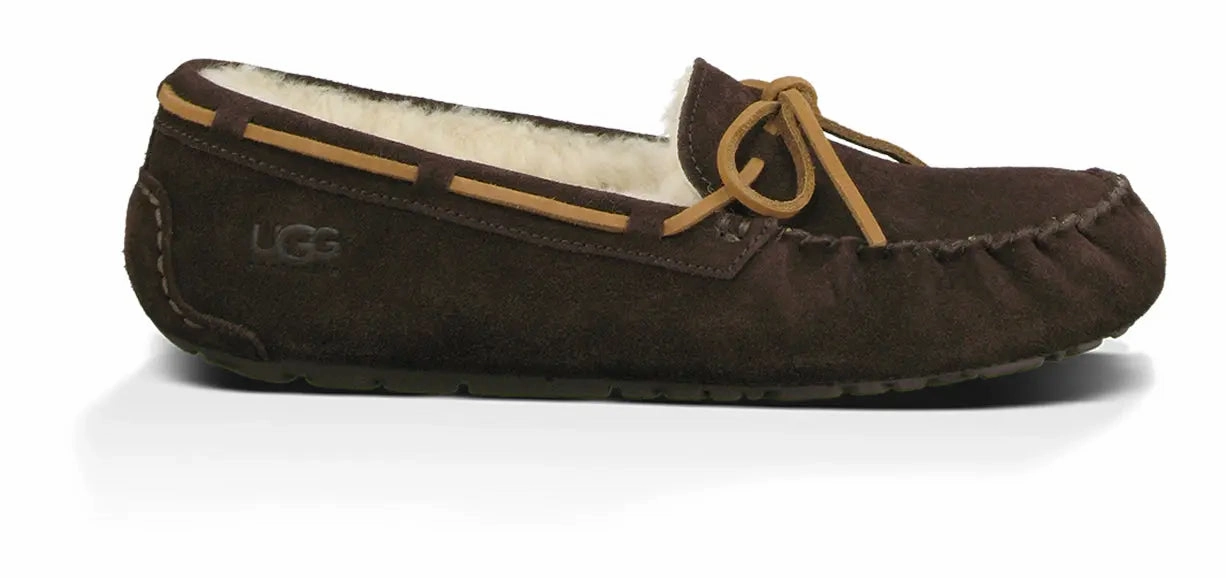Mens UGG Olsen  Classic Suede Slipper with Cozy Sheepskin Lining Ugg cozy footwear visuals