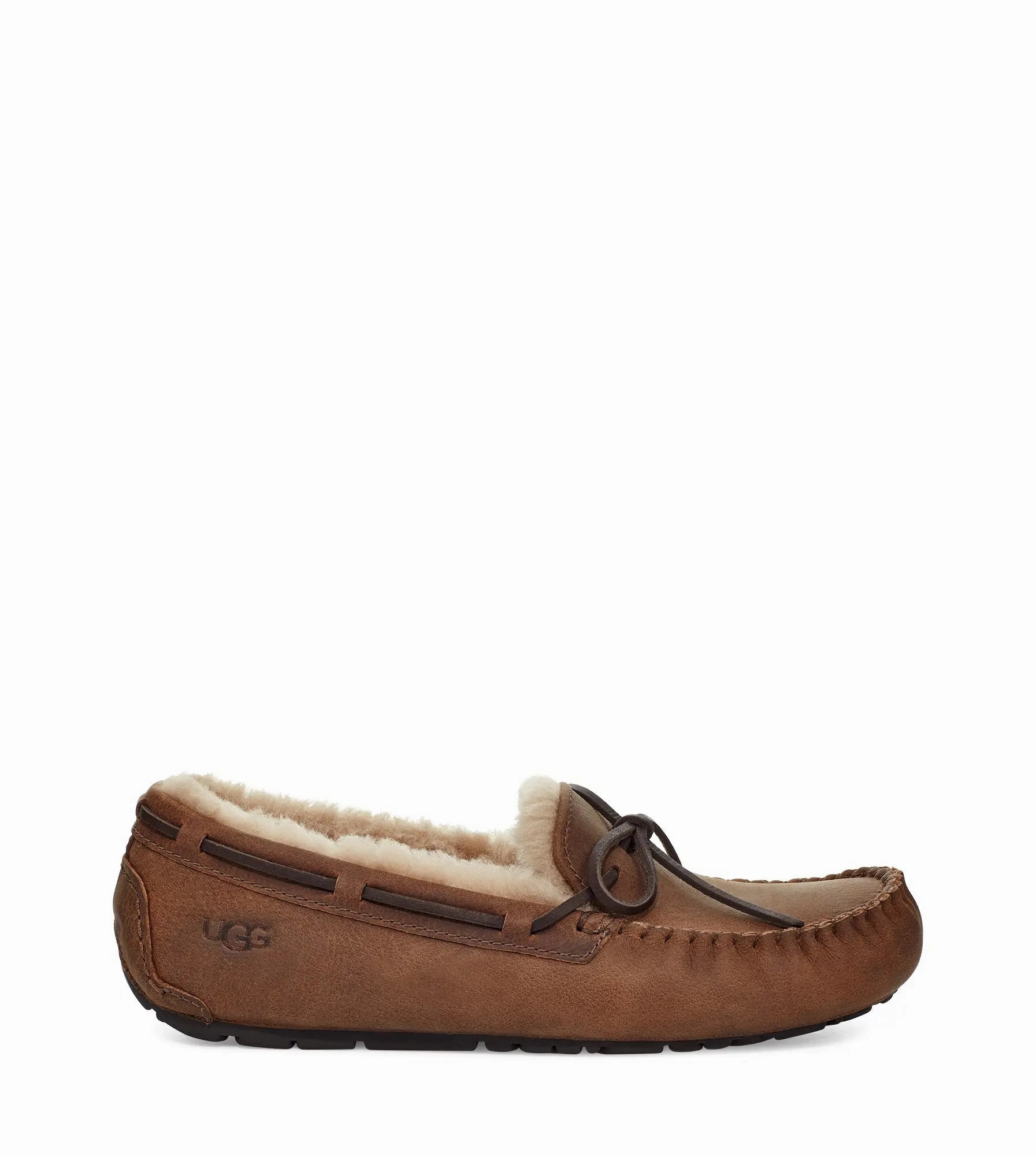 Mens UGG Olsen (Leather)  Classic Loafer Meets Cozy Slipper Ugg cozy footwear visuals