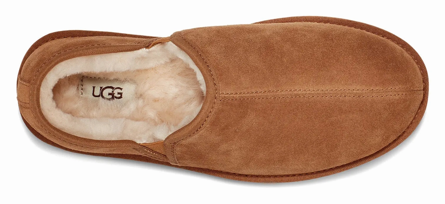 Mens UGG Scuff Romeo II  Cozy Suede Slippers with Plush Wool Lining Ugg cozy footwear visuals