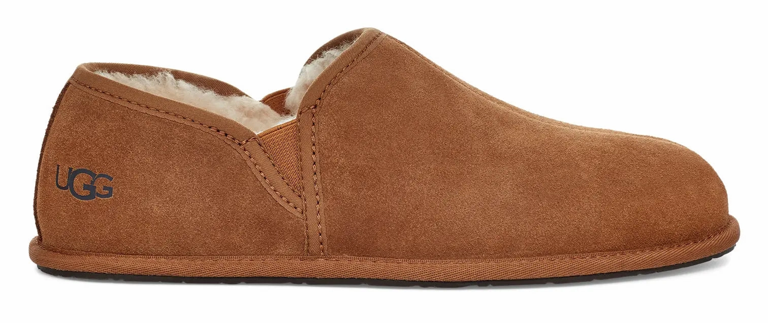 Mens UGG Scuff Romeo II  Cozy Suede Slippers with Plush Wool Lining Ugg cozy footwear visuals