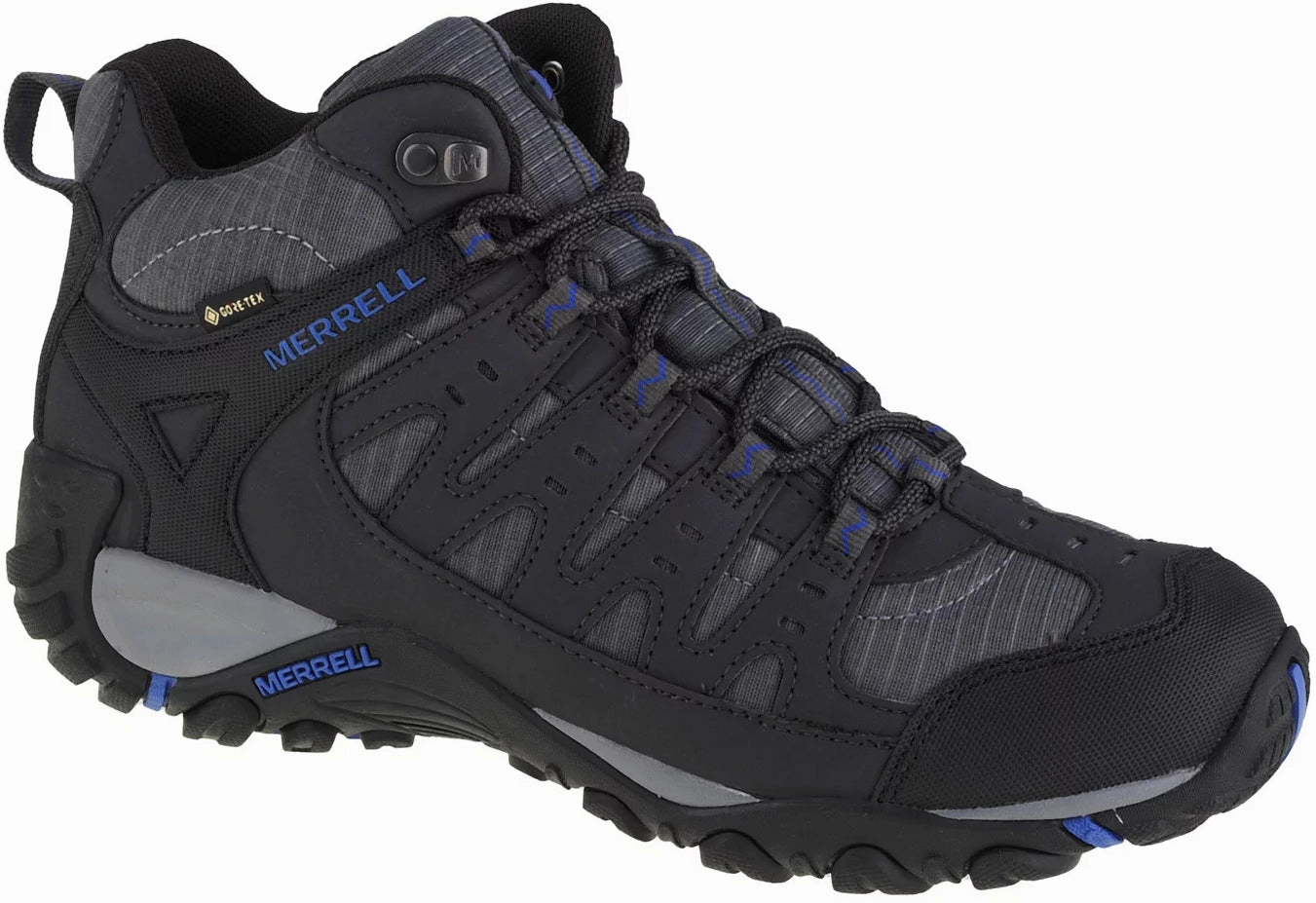 Merrell Accentor Sport Mid GORE-TEX Mens Walking Boots - Black Performance Hiking Shoes