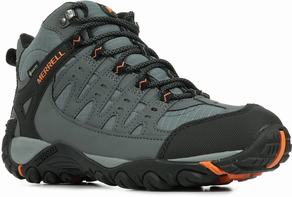 Merrell Accentor Sport Mid GORE-TEX Mens Walking Boots - Grey Hiking Footwear