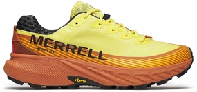 Merrell Agility Peak 5 GORE-TEX Mens Trail Running Shoes - Yellow Merrell hiking shoes with durable soles