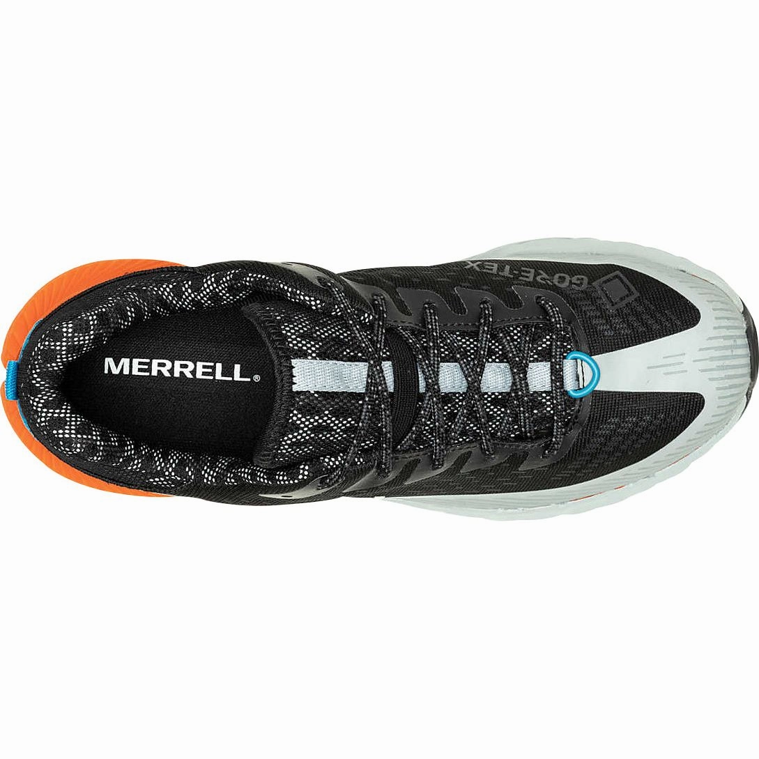 Merrell Agility Peak 5 GORE-TEX Womens Trail Running Shoes - Black Hiking Footwear