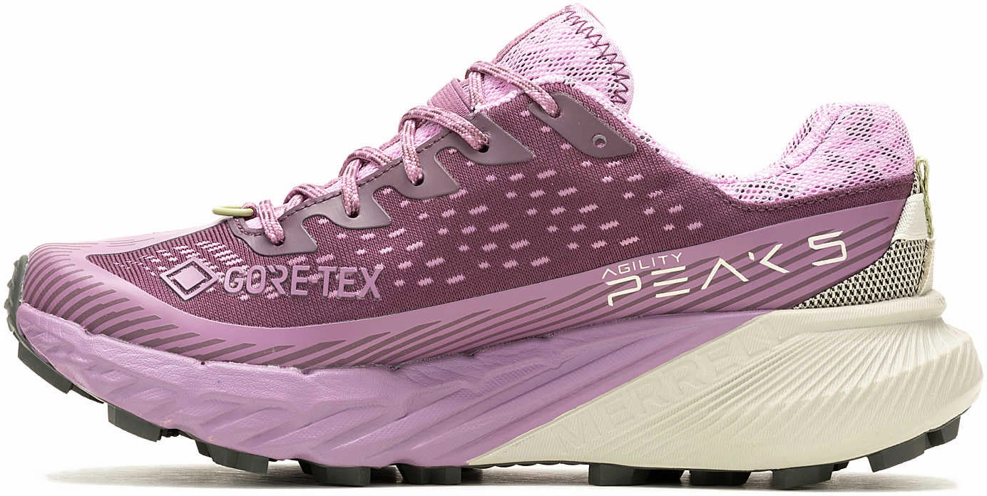 Merrell Agility Peak 5 GORE-TEX Womens Trail Running Shoes - Purple Hiking Footwear
