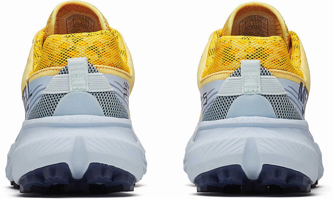 Merrell Agility Peak 5 Gore-Tex Womens Trail Running Shoes - Yellow Hiking Footwear