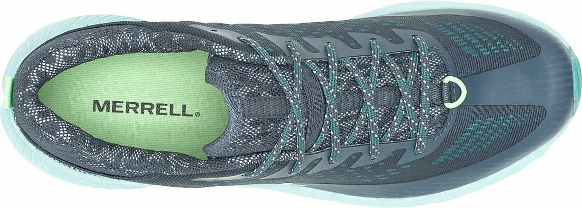 Merrell Agility Peak 5 Mens Trail Running Shoes - Grey Hiking Footwear