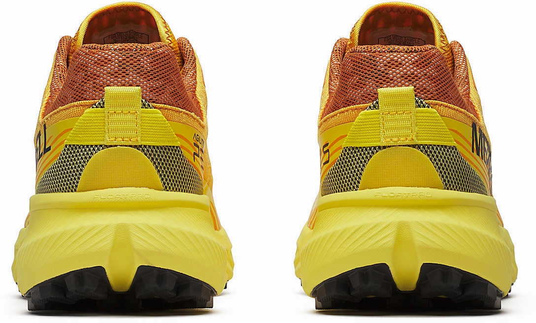 Merrell Agility Peak 5 Mens Trail Running Shoes - Orange Hiking Footwear