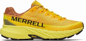 Merrell Agility Peak 5 Mens Trail Running Shoes - Orange Merrell hiking shoes with durable soles
