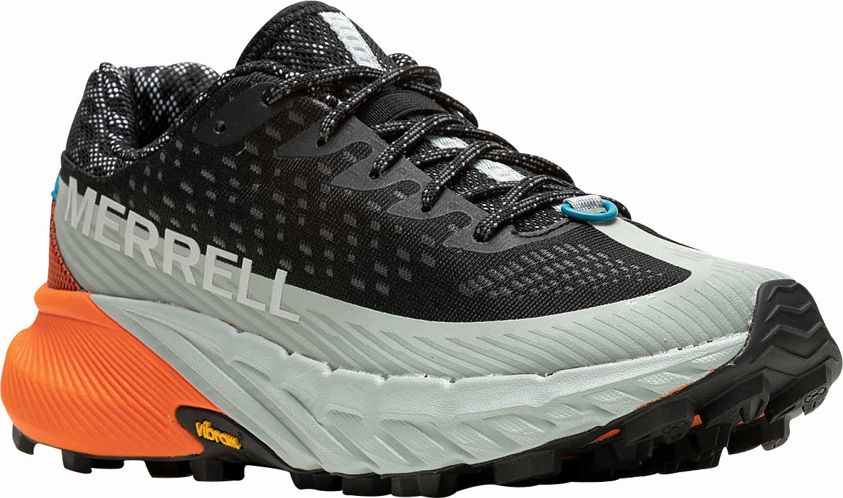 Merrell Agility Peak 5 Womens Trail Running Shoes - Black Hiking Footwear
