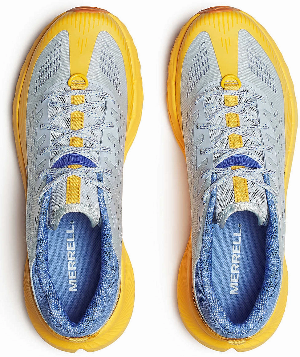Merrell Agility Peak 5 Womens Trail Running Shoes - Blue Hiking Footwear