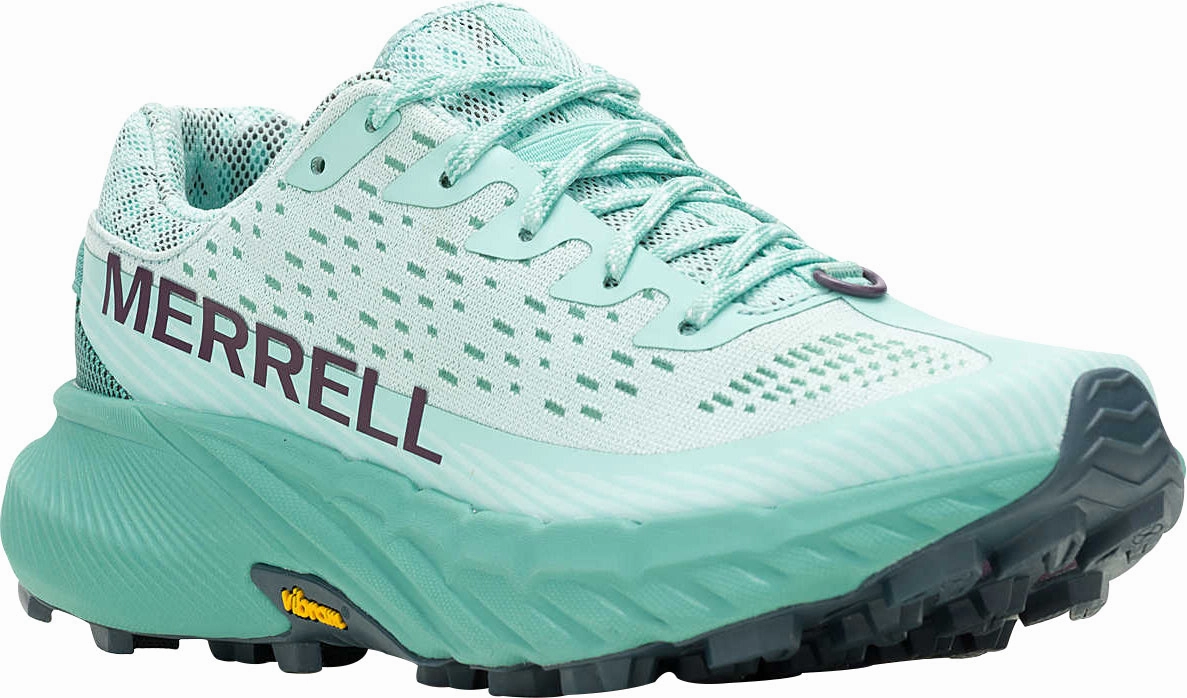 Merrell Agility Peak 5 Womens Trail Running Shoes - Blue Hiking Footwear