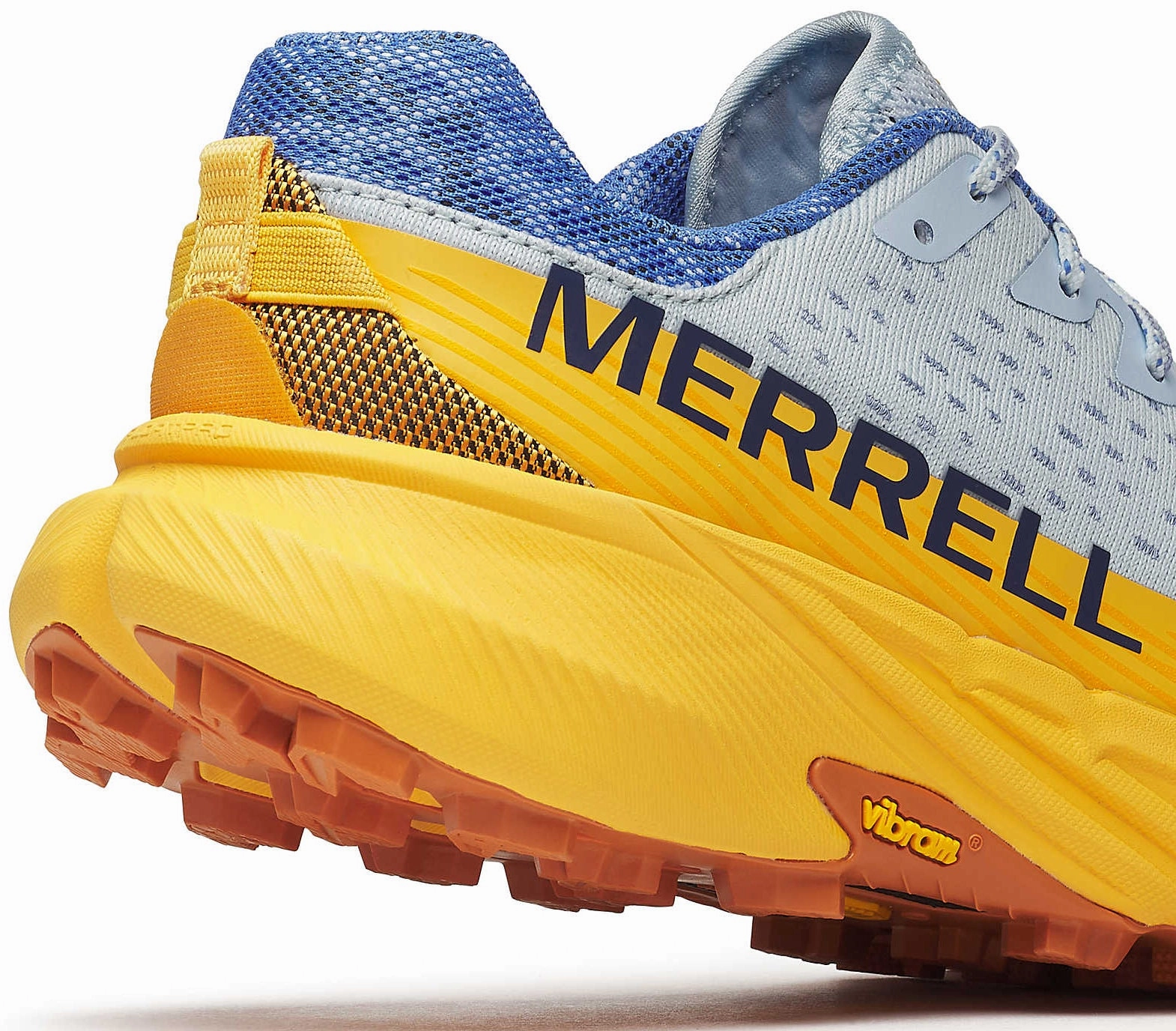 Merrell Agility Peak 5 Womens Trail Running Shoes - Blue Hiking Footwear