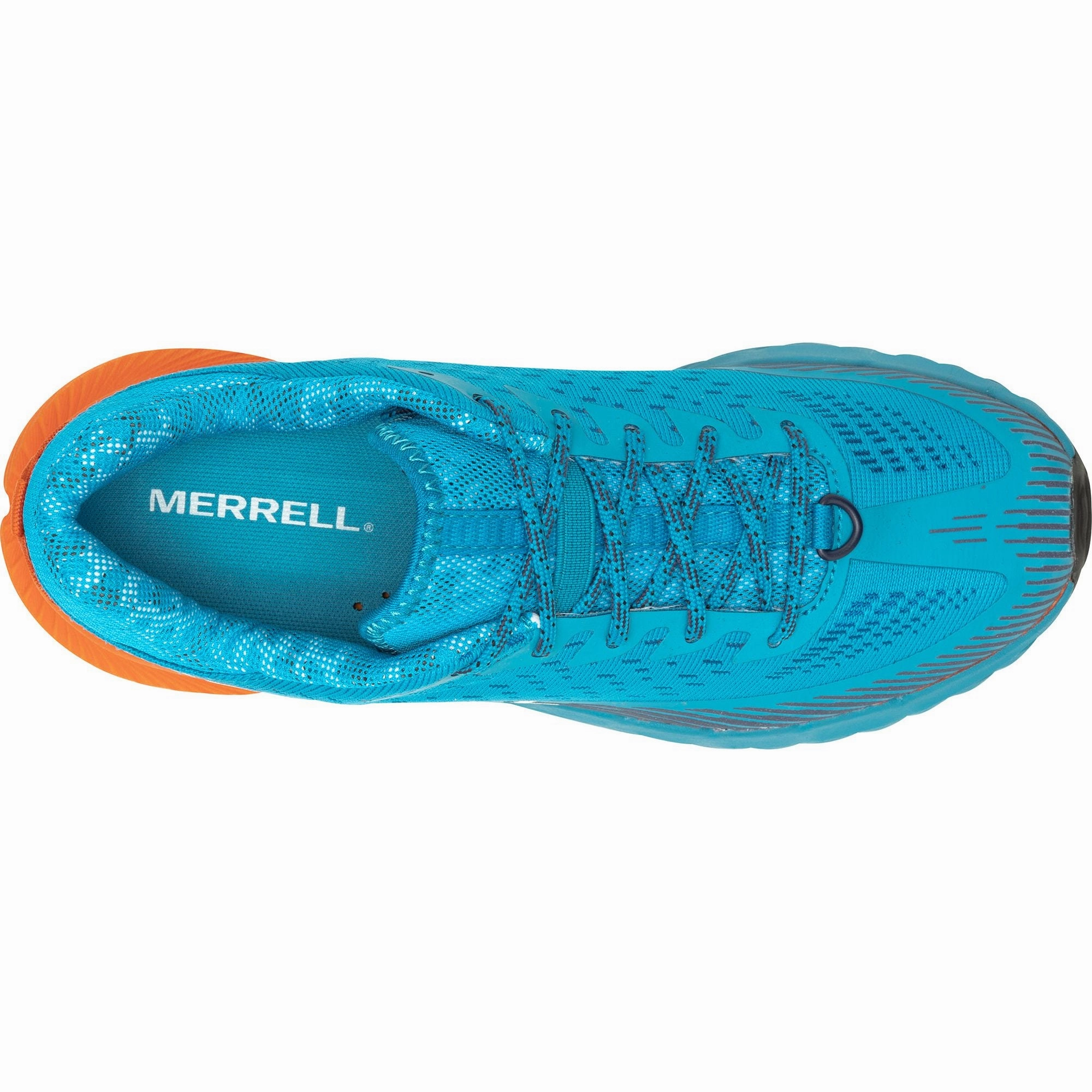 Merrell Agility Peak 5 Womens Trail Running Shoes - Blue Hiking Footwear