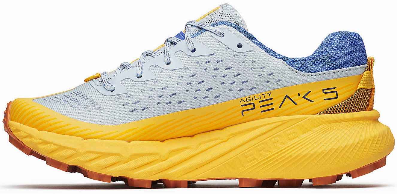 Merrell Agility Peak 5 Womens Trail Running Shoes - Blue Hiking Footwear