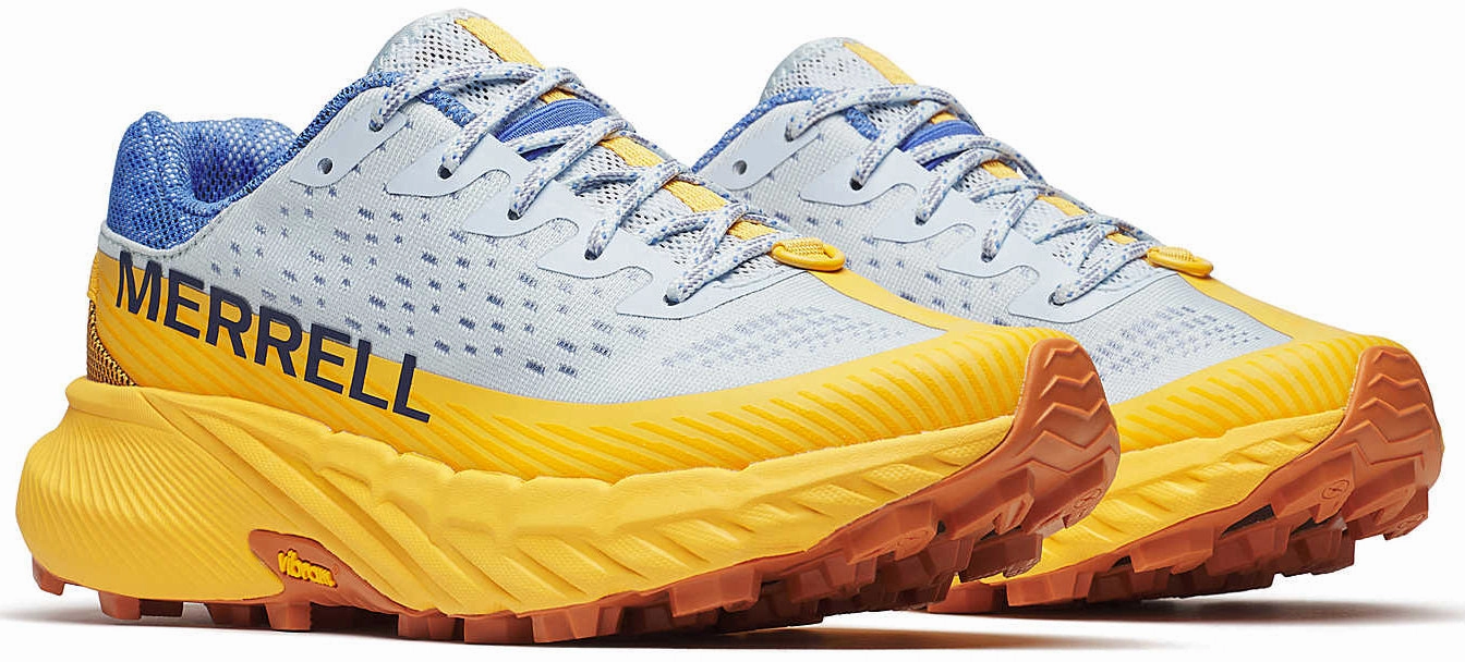 Merrell Agility Peak 5 Womens Trail Running Shoes - Blue Hiking Footwear