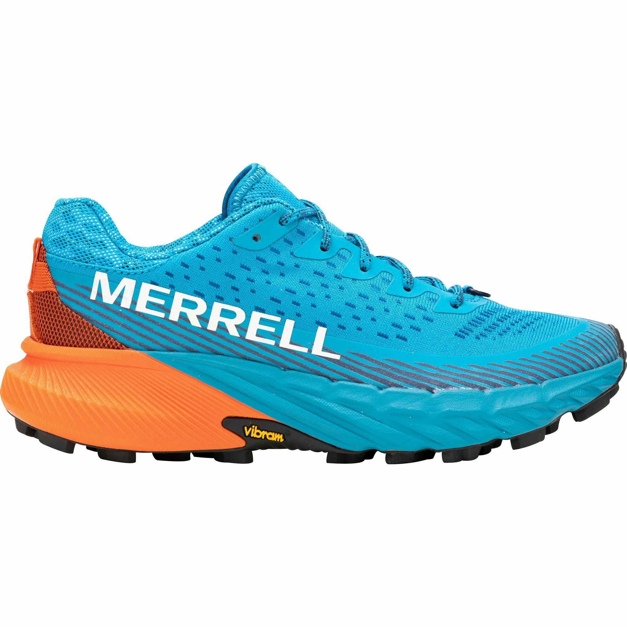 Merrell Agility Peak 5 Womens Trail Running Shoes - Blue Merrell shoe options