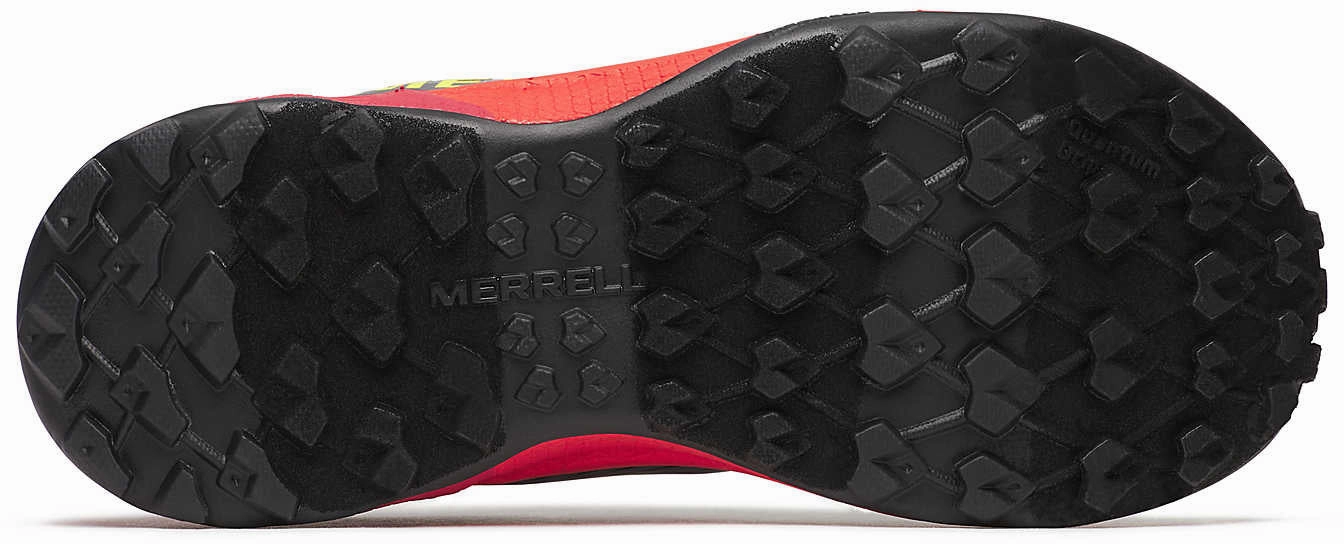 Merrell Agility Peak Junior Walking Shoes - Grey Outdoor Trek Shoes