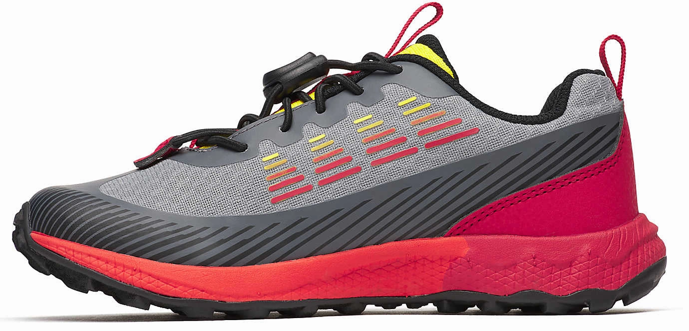 Merrell Agility Peak Junior Walking Shoes - Grey Outdoor Trek Shoes