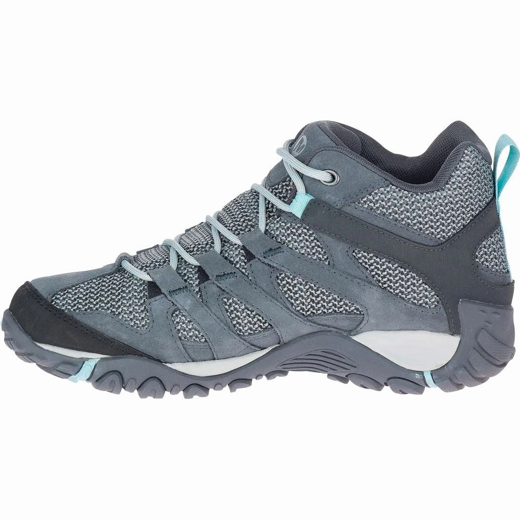 Merrell Alverstone Mid GORE-TEX Womens Walking Boots - Grey Hiking Footwear