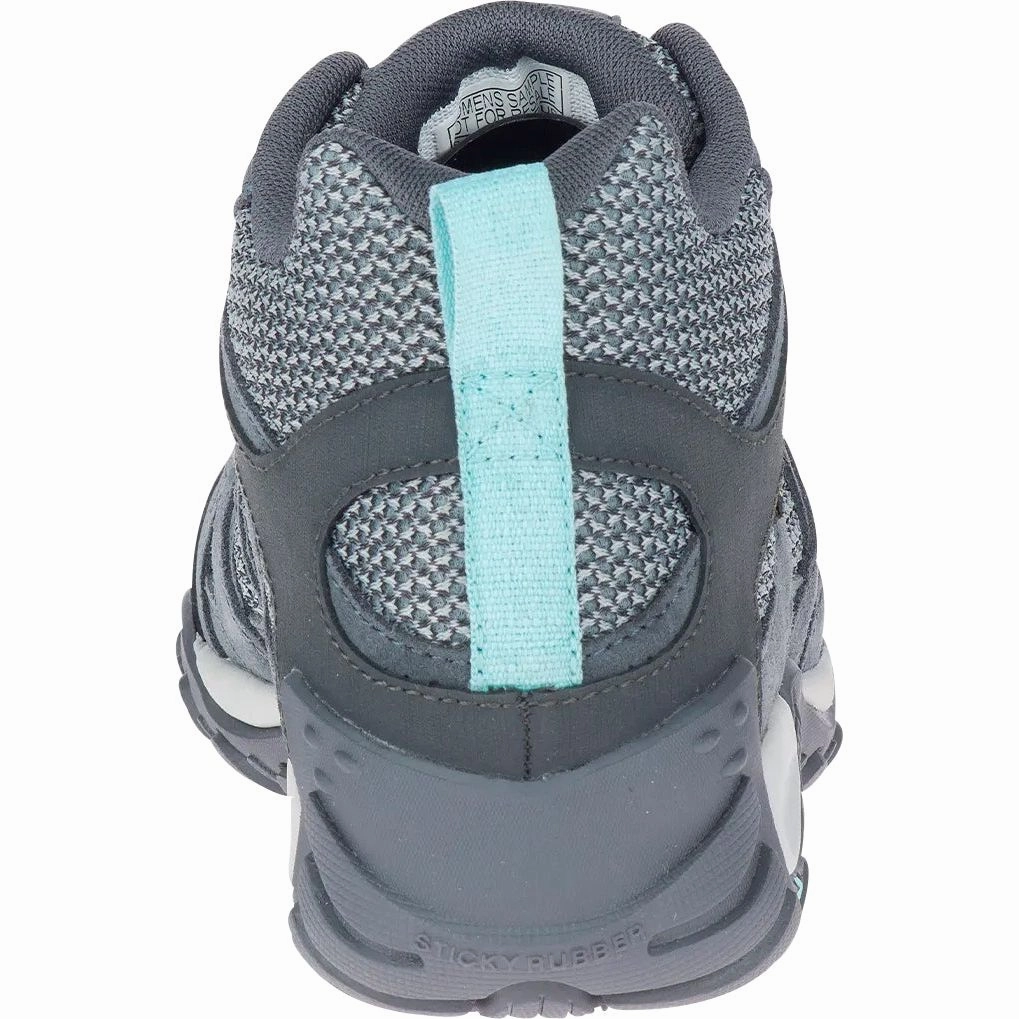Merrell Alverstone Mid GORE-TEX Womens Walking Boots - Grey Hiking Footwear