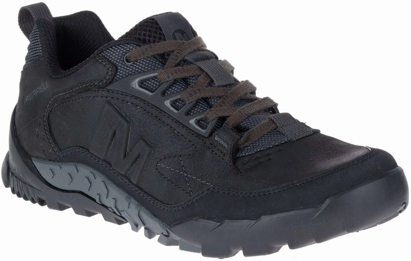 Merrell Annex Trak Mens Walking Shoes - Black Hiking Footwear