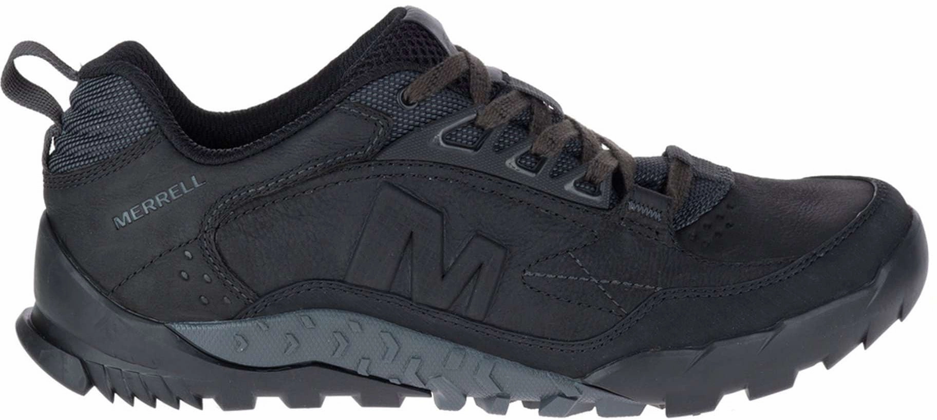 Merrell Annex Trak Mens Walking Shoes - Black Merrell hiking shoes with durable soles