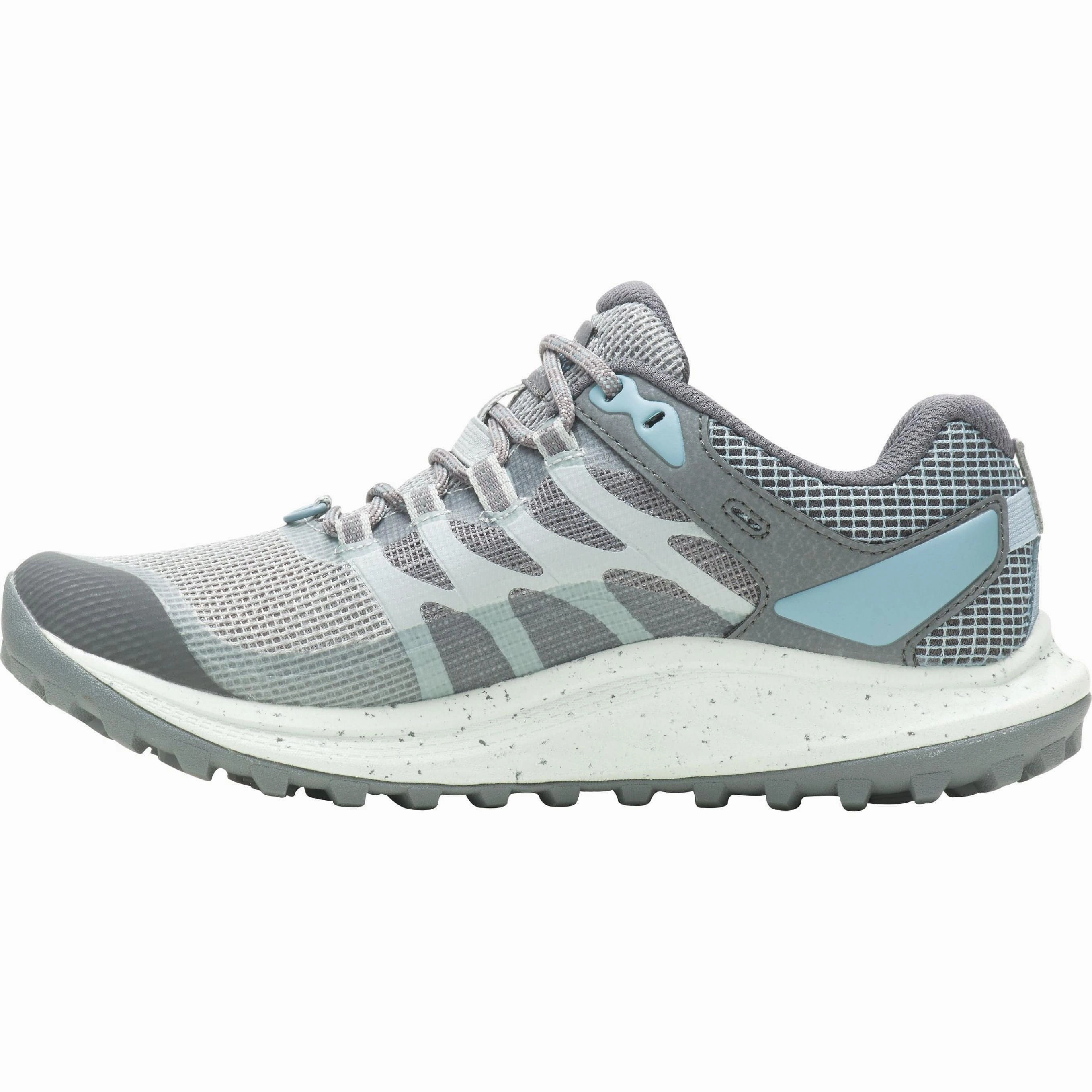 Merrell Antora 3 GORE-TEX Womens Trail Running Shoes - Blue Hiking Footwear